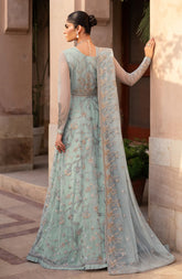 Sleeves in sequins embroidered net for SBA-06 INEESA formal suit